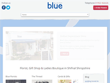 Tablet Screenshot of blue-shifnal.co.uk